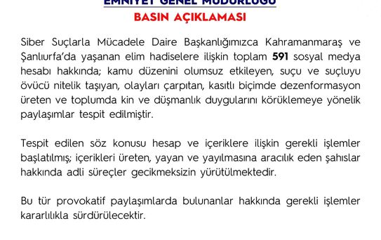 Dezenformasyon Hesaplarına Mücadele