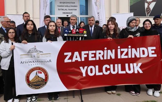 Afyonkarahisar’da anlamlı proje: gençler zaferin izinde