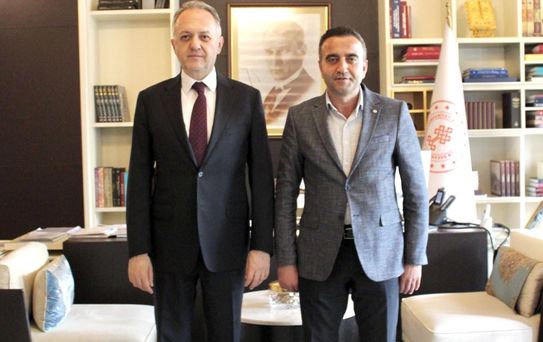 Akçadağ'da mesire alanı projesi için önemli görüşme