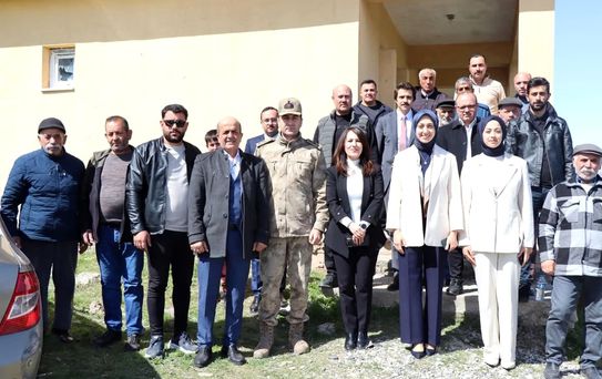 Tercan Kaymakamı Gökçe Köyünü Ziyaret Etti