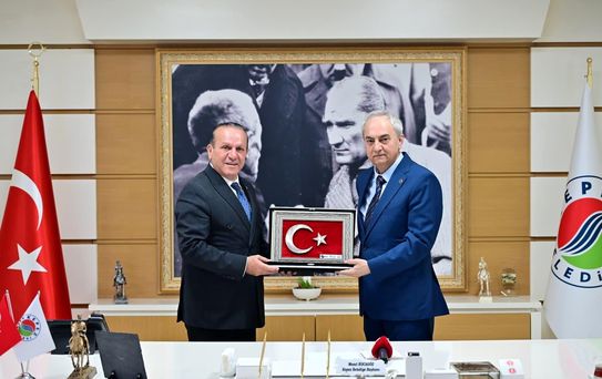 KKTC Başbakan Yardımcısı Ataoğlu, Kepez Belediyesi'nde