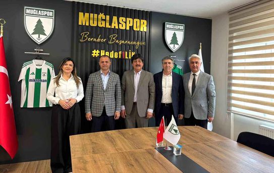 Ali İnan'dan Muğlaspor'a Tebrik Ziyareti