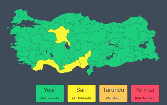 Meteorolojiden Uyarı: Kuvvetli Yağış Geliyor