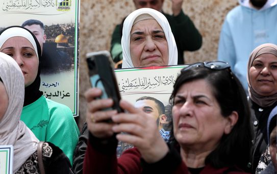 Filistin'de Esirler Günü Protestosu