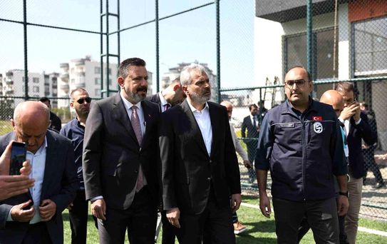 Başkan Öntürk Arsuz'daki yatırımları inceledi