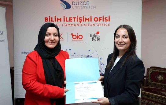 Düzce'de Bilim Kafe: Değerlerle Liderlik