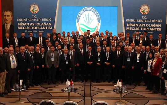 Enerji Kentleri Birliği Başkanı Mehmet Sekmen güven tazeledi