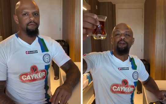 Felipe Melo'dan Fenerbahçe'ye ''Rize çayı'' göndermesi