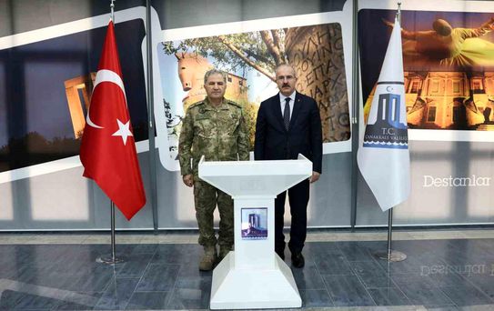 Kara Kuvvetleri Komutanı Çanakkale'yi Ziyaret Etti