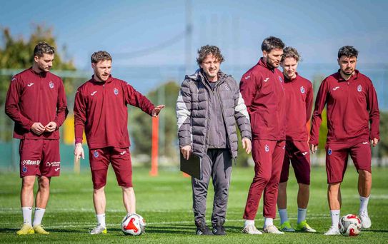 Trabzonspor Başakşehir Maçı Hazırlıklarını Sürdürüyor