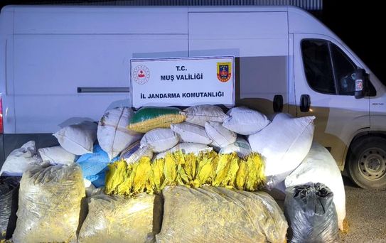 Muş'ta Bandrolsüz Tütün Operasyonu