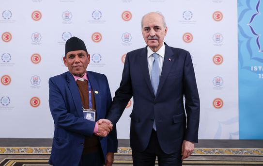 Kurtulmuş'tan Nepal ve Seyşeller ile Görüşme