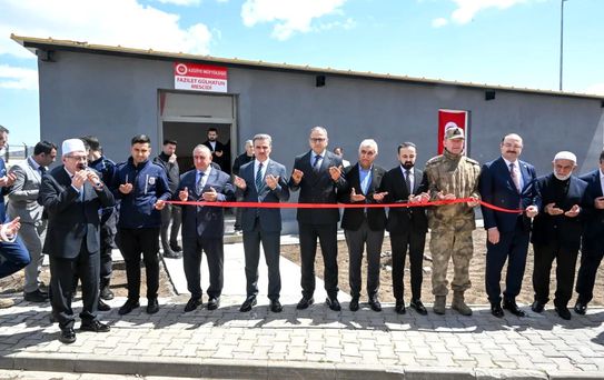 Cezaevi yerleşkesine mescit açıldı