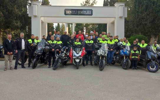 Denizli'de Şehit Teğmen Bekir Can Kerek için anma programı düzenlendi