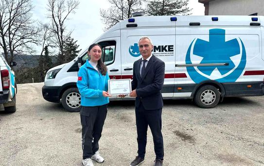 Karabük UMKE'ye 16 Yeni Gönüllü Sağlık Personeli Katıldı