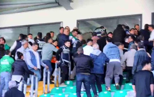 Muğlaspor-Şanlıurfaspor Maçında Arbede