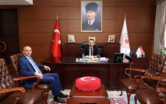 Hasan Keskin Vali'yi Ziyaret Etti