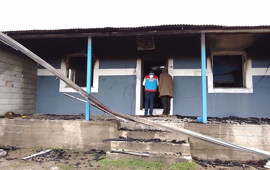 Kars'ta Yangın: Müstakil Ev Köz Oldu
