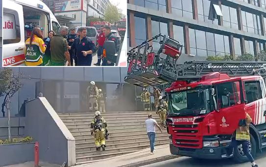 Pendik'te ev tekstili atölyesinde yangın! Mahsur kalanlar var