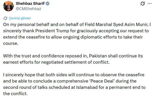 Trump'tan İran için ateşkes uzatma kararı