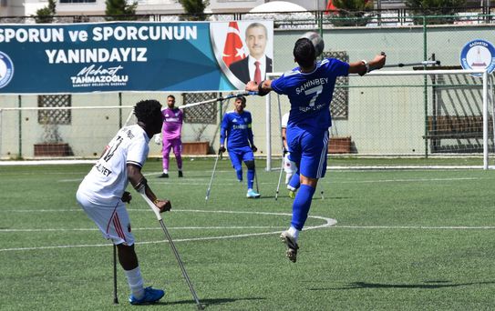 Şahinbey Ampute yarı finalde: Hedef çifte kupa