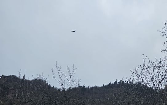 Yaylada Düşen Adamı Helikopterle Kurtardılar