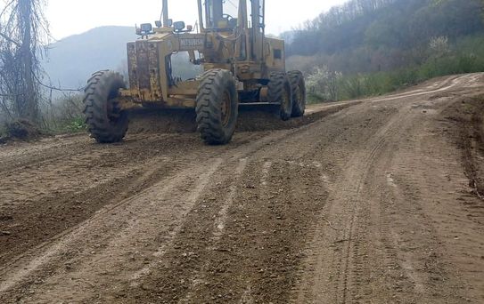 Yığılca'da Asfalt Çalışmaları Devam Ediyor