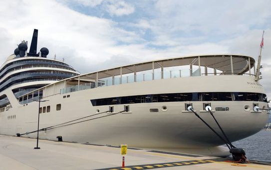 400 milyon avroluk gemi Bodrum'a geldi