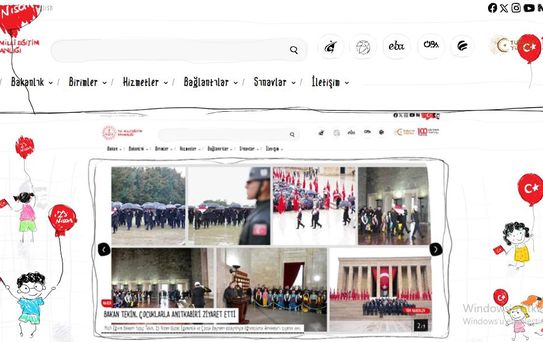 23 Nisan İçin Yenilenen Site