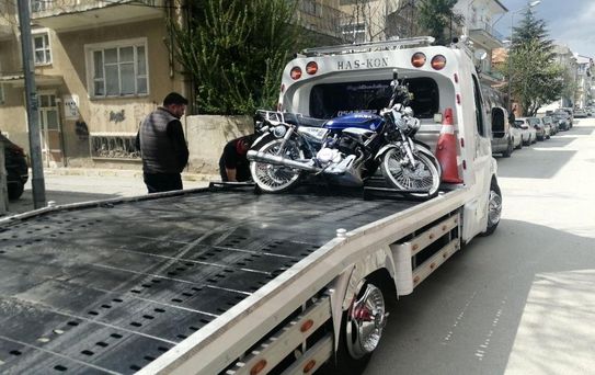 Yalvaç'ta Plakasız Motosikletlere 254 Bin TL Ceza