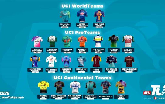 61. Cumhurbaşkanlığı Türkiye Bisiklet Turu'na katılan takımlar açıklandı
