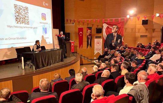 Çiftçilere destek toplantısı: Yeni model anlatıldı
