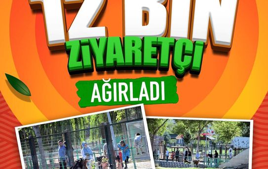 Kayseri'de hayvanat bahçesini 23 Nisan'da 12 bin kişi ziyaret etti