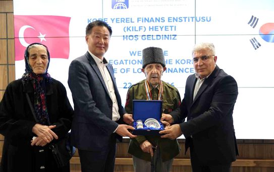 Kore Gazisi ile Koreli heyet Bağcılar'da buluştu