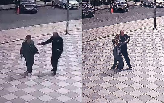 Polis memurunun dikkati hayat kurtardı