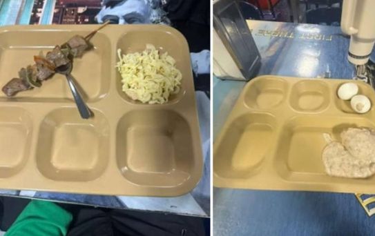 ABD askerlerinin yemek krizi: Yeni görüntüler sızdı