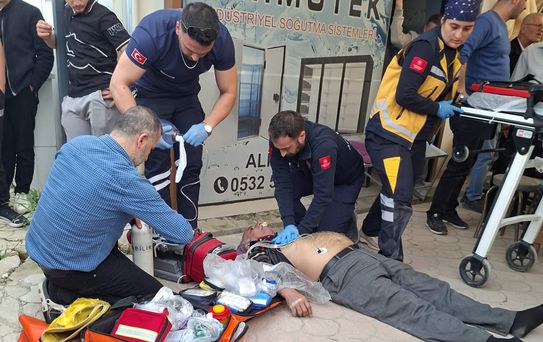 Antakya’da esnaf iş yerinde fenalaştı: Kalp krizi şüphesi