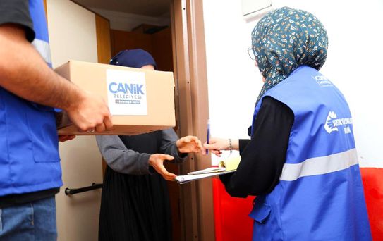Başkan Sandıkçı: "Canik'te gönüllere ulaşmaya devam ediyoruz" - sondakika.com