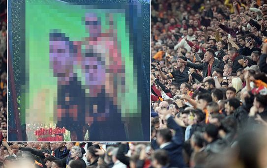 Galatasaray taraftarından tepki çeken pankart