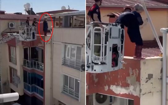 İntihar girişiminde bulunan kadın son anda kurtarıldı
