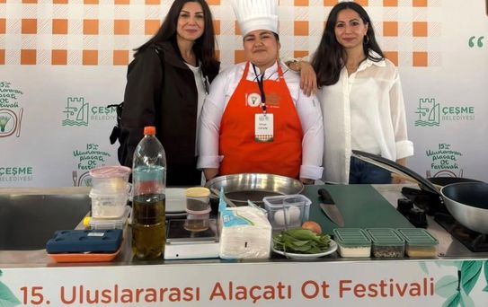 Köşk'lü öğrenciler Uluslararası Alaçatı Ot Festivali'nde büyük bir başarıya imza attılar