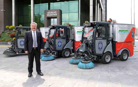 Melikgazi'nin hizmet kalitesini artıracak yeni araçlar sahada