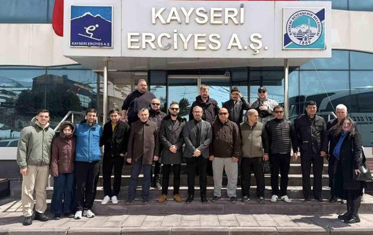 Rusya ve Türkistan'dan gelen iş insanlarına Erciyes tanıtıldı
