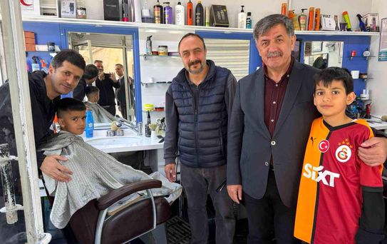 Başkan Aksun gönüllere dokunuyor