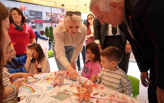 Başkan Subaşı çocuklarla bir araya geldi