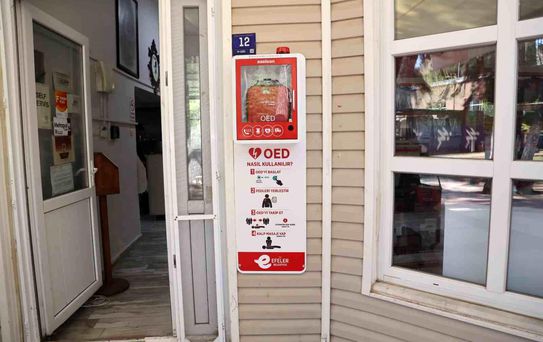 Efeler'de acil müdahale için OED cihazları devreye giriyor