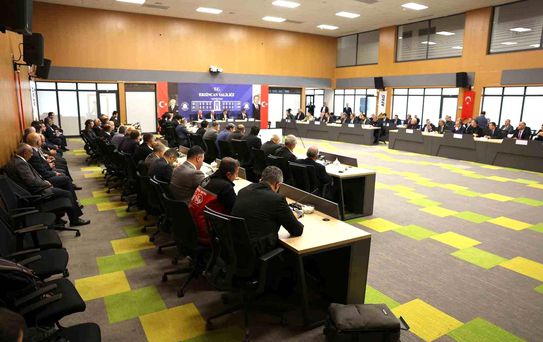 Erzincan'da İl Koordinasyon Kurulu Toplantısı gerçekleştirildi