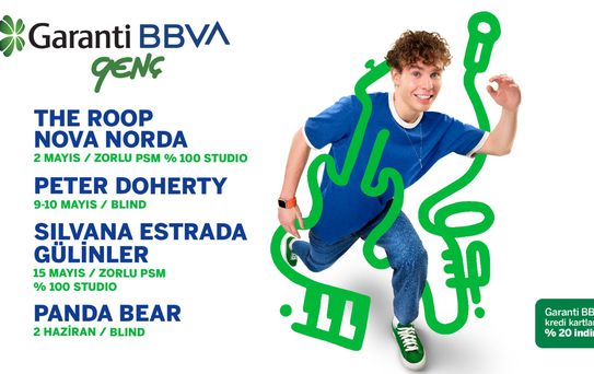Garanti BBVA Genç Konserleri Hız Kesmeden Devam Ediyor