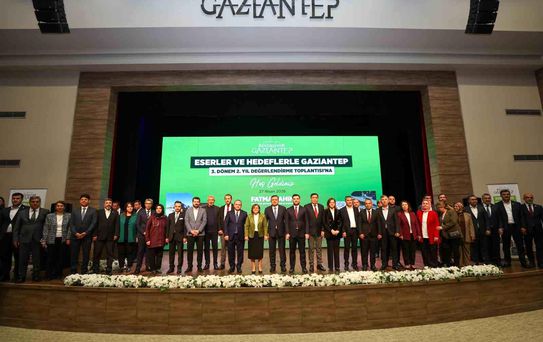 Gaziantep Büyükşehir'in Eserleri ve Hedefleri Basın Lansmanında anlatıldı