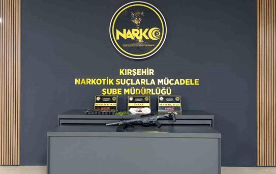 Kırşehir'de Uyuşturucu ve Silah Operasyonu